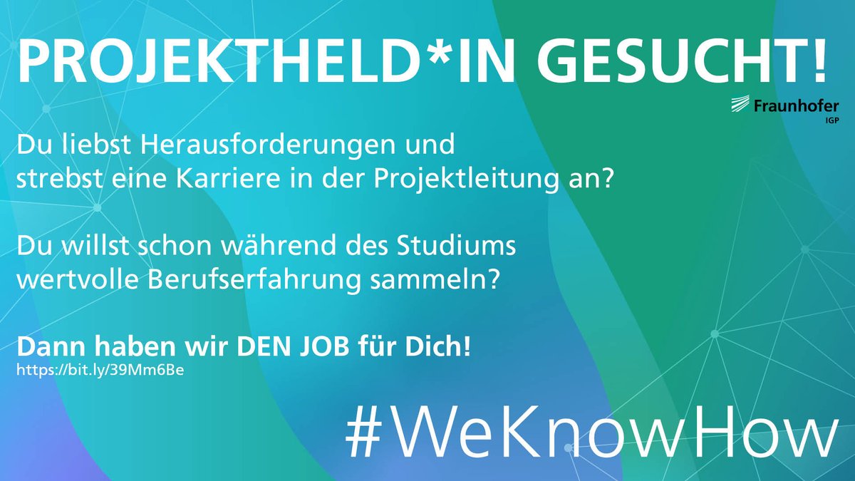 FraunhoferIgp's tweet photo. Alle Infos hier: https://t.co/l12xiJ9KNv

#zukunft #SAP #fraunhofer #rostock #meer #ostsee #hiwi https://t.co/USK8S9jAD8