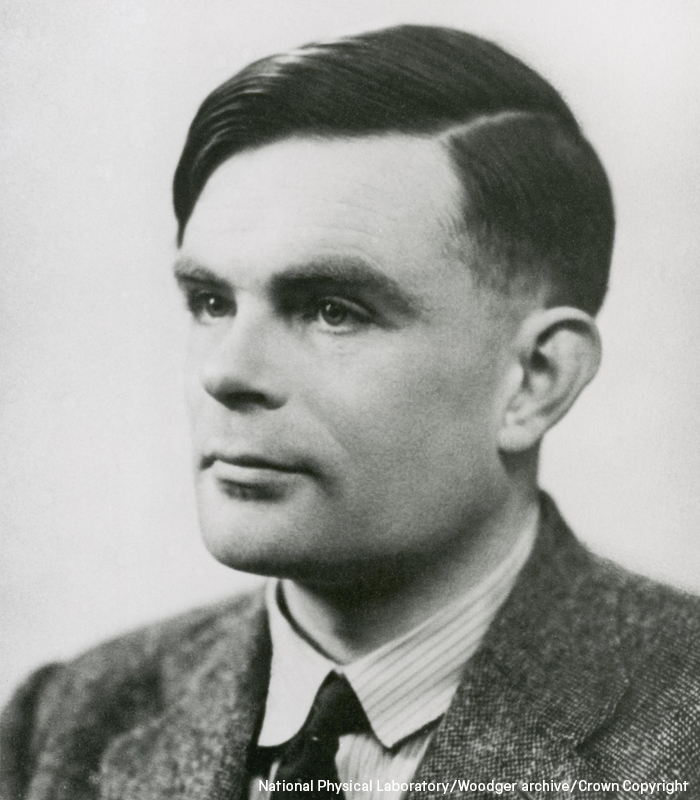 Portrait of Alan Turing