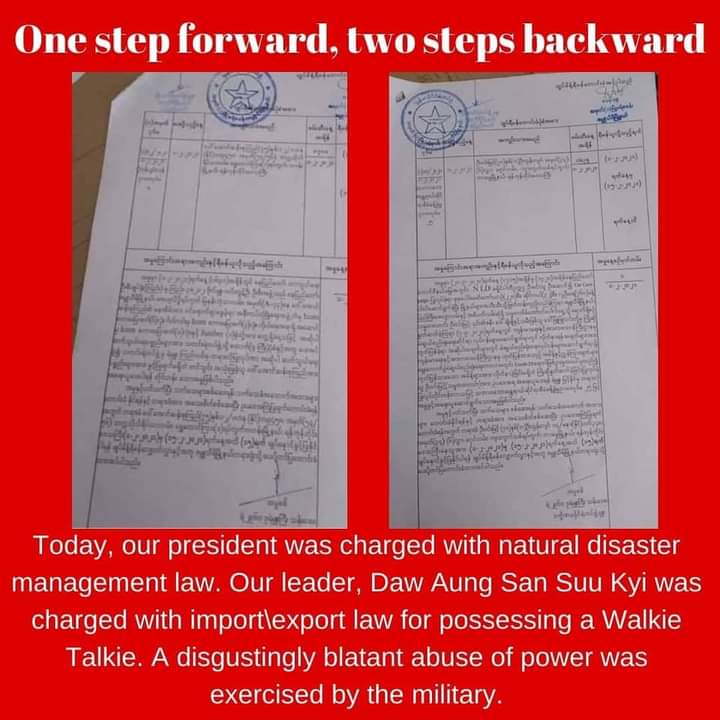 Chenlil61396859's tweet photo. OUR VOTES MATTER
We want our 𝗹𝗲𝗮𝗱𝗲𝗿 back.
We're students,so we need many opportunities for our future.
Let's fight together.
Unity is strength ♡
စစ်အာဏာရှင်စနစ် မုချ ကျရှုံးပါစေ
#HearOurVoiceOfMyanmar 
#RespectOurVotes https://t.co/e8cmsF9LeF