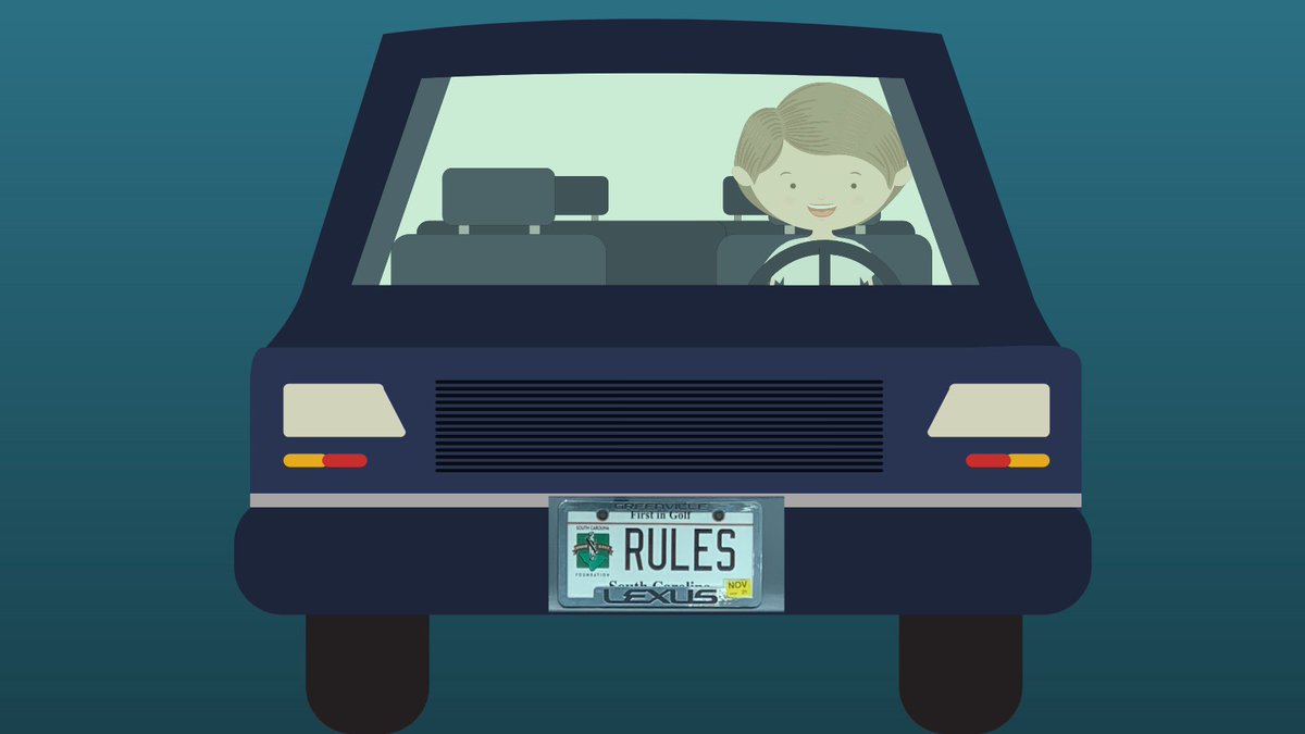 The 𝙧𝙪𝙡𝙚𝙨 are.... make sure you are supporting golf in South Carolina!

Get your SCJGF license tag today!
🔗 bit.ly/36FG1jg
#GrowTheGame⛳ #PlayGolfSC