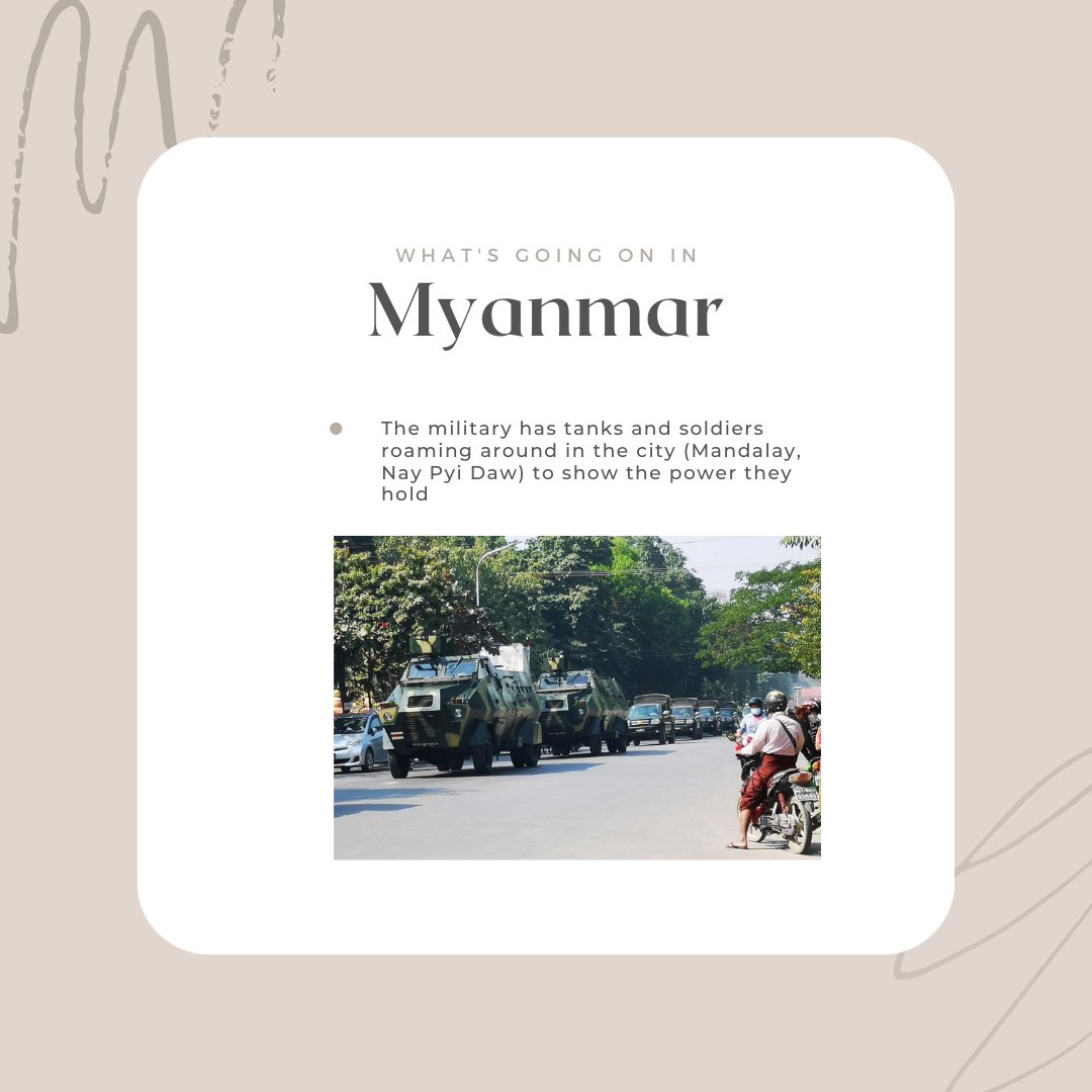 linn_yzl's tweet photo. Stop the military from taking away our freedom!! #HearTheVoiceOfMyanamr #RespectOurVotes  (I’m sorry I made a typo on the last post ) 😭 https://t.co/mXsLcKKlWl