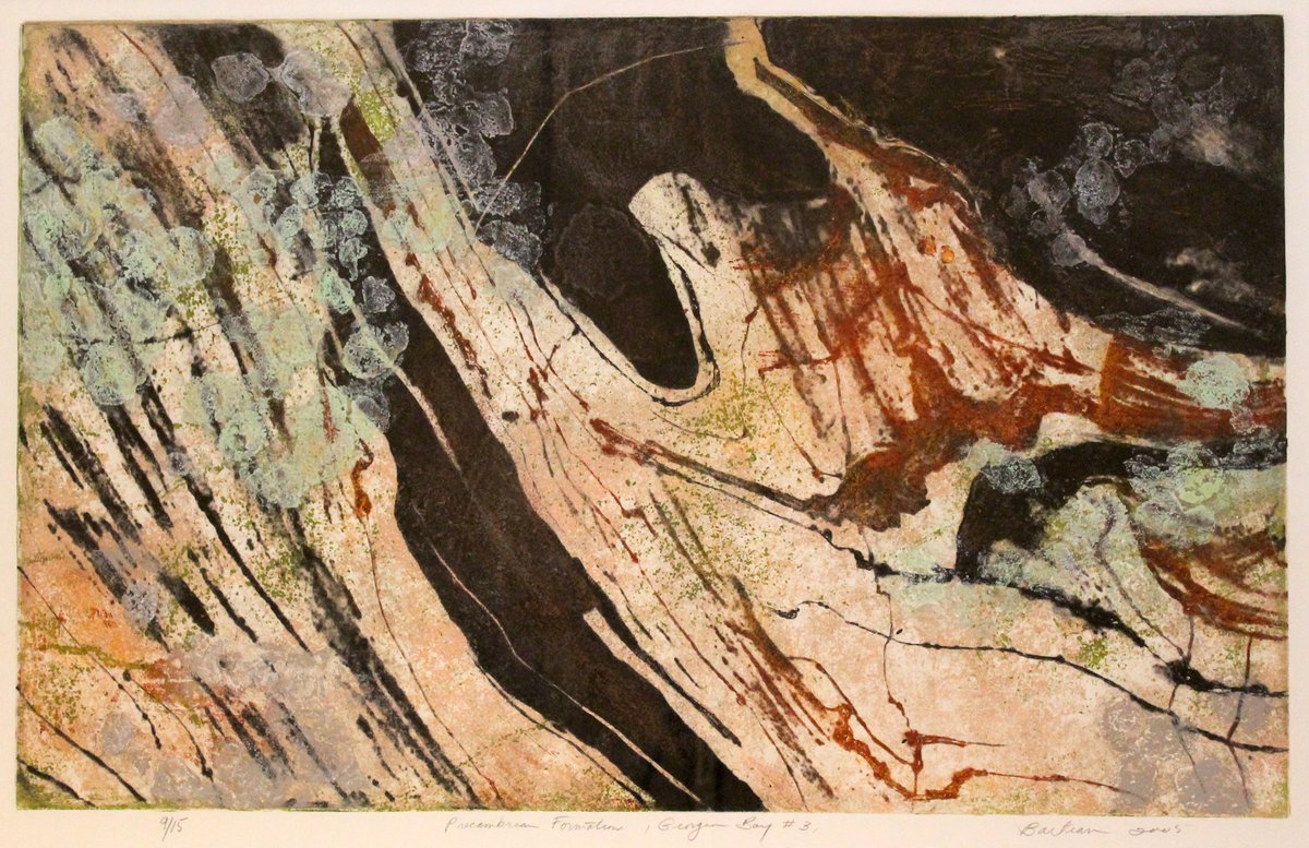 MiraGodard's tweet photo. Just received - ED BARTRAM "Precambrian Formations #3" #edbartram #miragodardgallery https://t.co/hJJZNd8GST