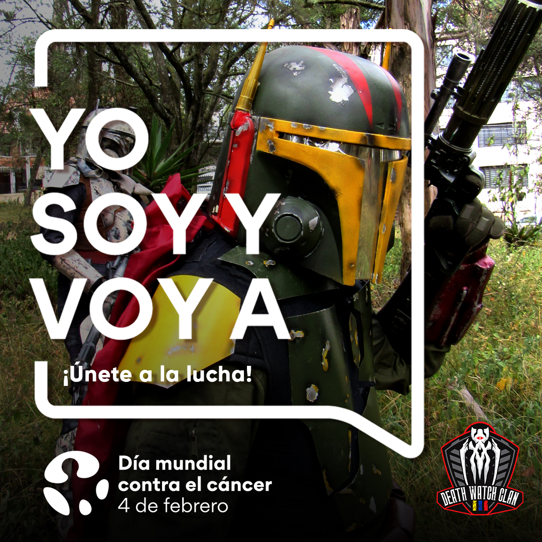 MercsDeath's tweet photo. 🎗💪🏼 Por los que están luchando, por los que ganaron la batalla. Todos podemos poner nuestro granito de arena en la lucha contra el Cáncer. En el #diamundialcontraelcancer ¡únete a la lucha!

#MMCC #MandalorianMercs #DeathWatchClan #YoSoyyVoyA https://t.co/kiqZGthdPW