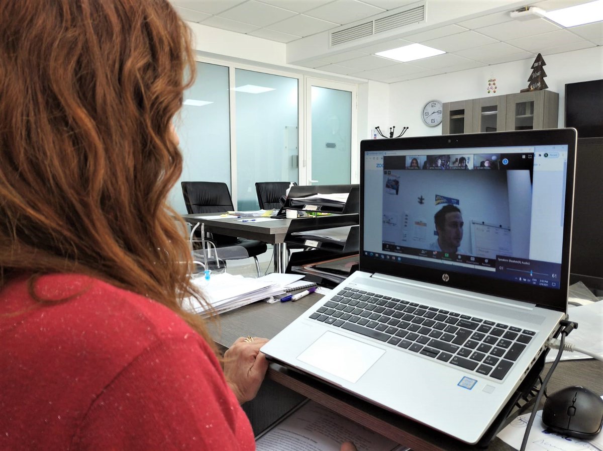 AgenzijaSapport's tweet image. Sapport CEO Ruth Sciberras participating in the @EASPD_Brussels Policy Cafe&apos; on the European Commission&apos;s proposals on the European Disability Strategy &amp;amp; Adequate Minimum Wages.

#sapport2021 #EASPD #currentdevelopments #strategies #disability