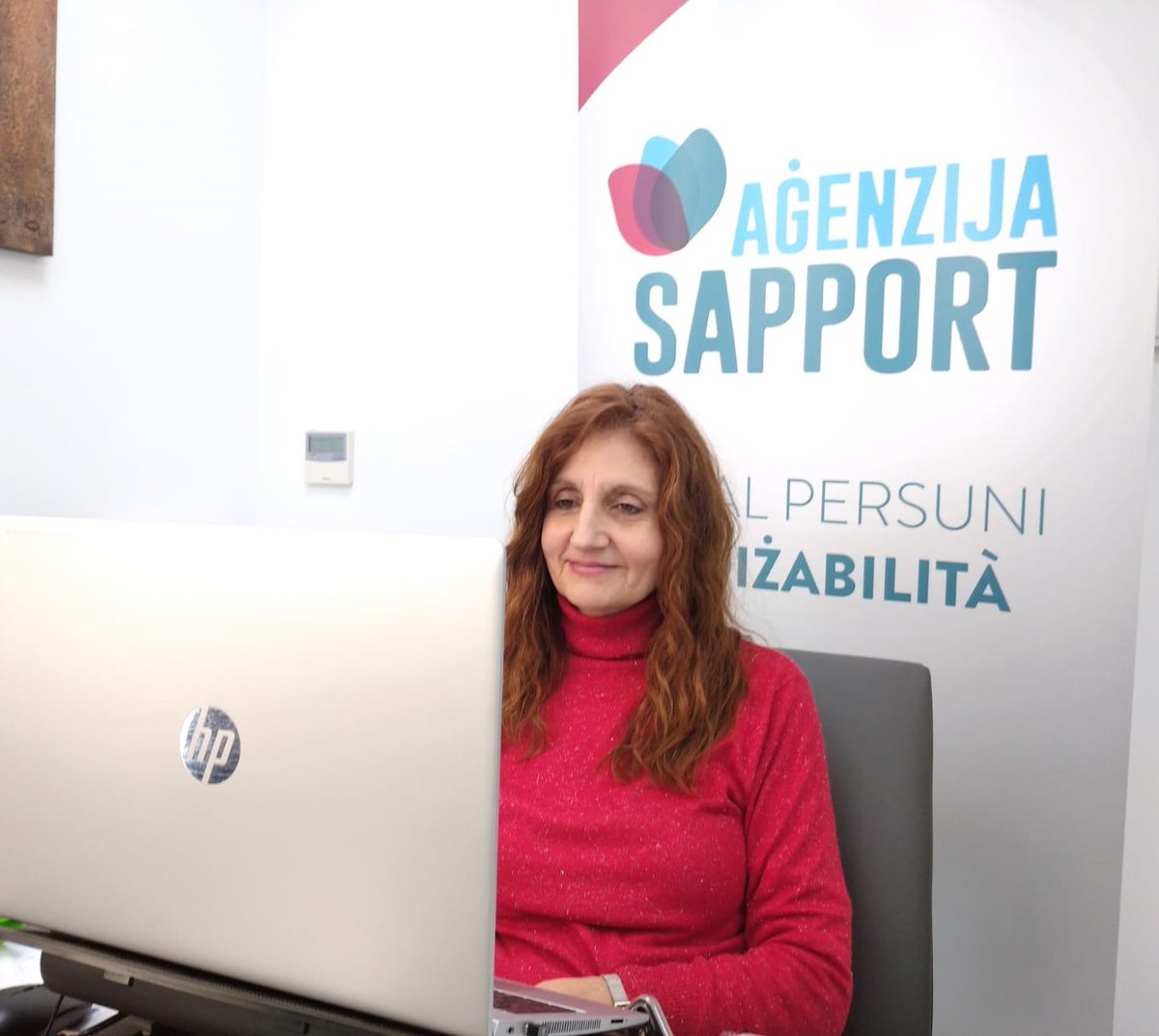 AgenzijaSapport's tweet image. Sapport CEO Ruth Sciberras participating in the @EASPD_Brussels Policy Cafe&apos; on the European Commission&apos;s proposals on the European Disability Strategy &amp;amp; Adequate Minimum Wages.

#sapport2021 #EASPD #currentdevelopments #strategies #disability