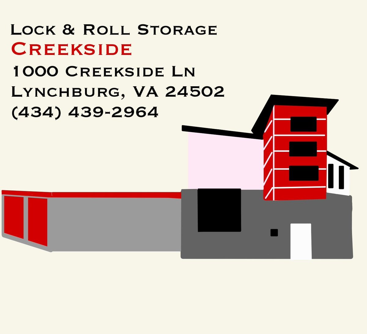 Lockrollforest's tweet image. Are you in Forest or Lynchburg area and in need of storage? Give us a call or stop by our newest facility, located on Creekside Lane!