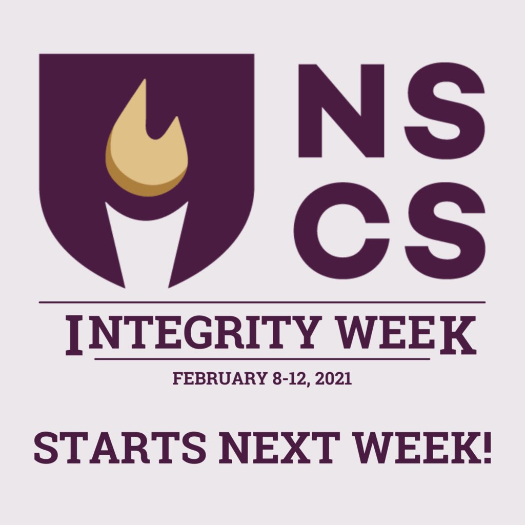 nscs_uprm's tweet photo. La integridad define quiénes somos y qué representamos como sociedad de honor. Cada año, durante la segunda semana de febrero, los capítulos de NSCS de todo el país organizan la Semana de la Integridad. #nscsintegrity #nscs #integrityweek #nscsuprm 💚🐾 https://t.co/XVxdt9rSay