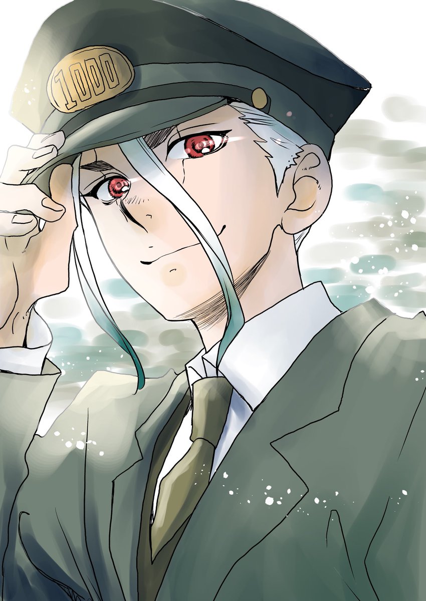 Drstone 車掌 運転士 千空に我慢出来ませんでした 小村あゆみ と のイラスト