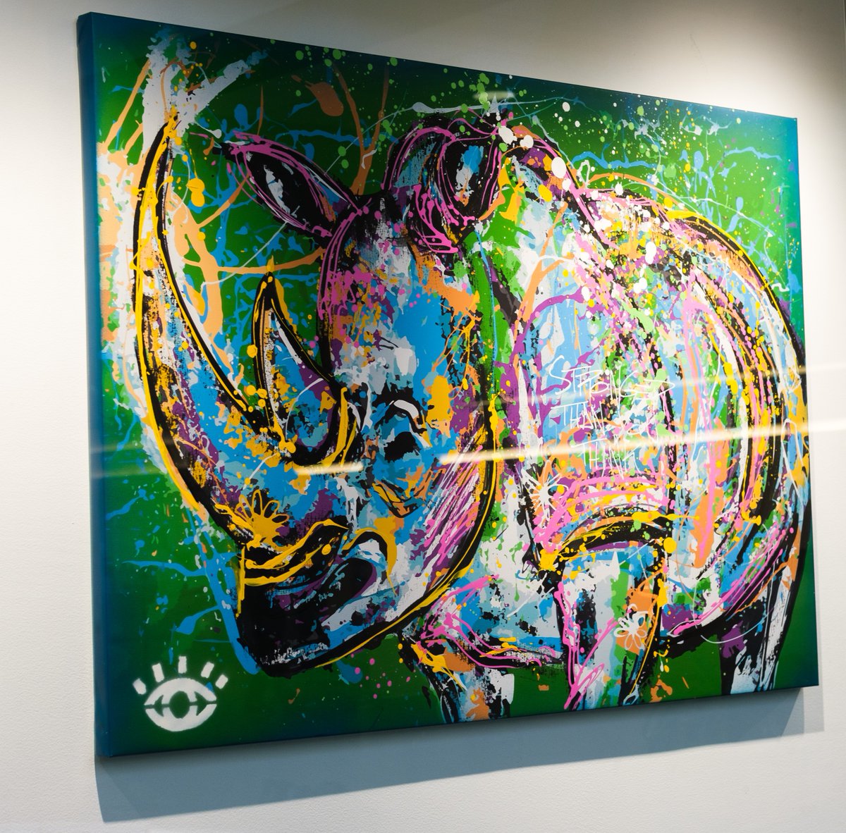 Renowned local artist and former <a href="/steelers/">Pittsburgh Steelers</a> running back <a href="/baron_batch/">B</a> has a new art installation in our display case on Ticketing Level in the Landside Terminal. These selected works will be on display through mid-April.