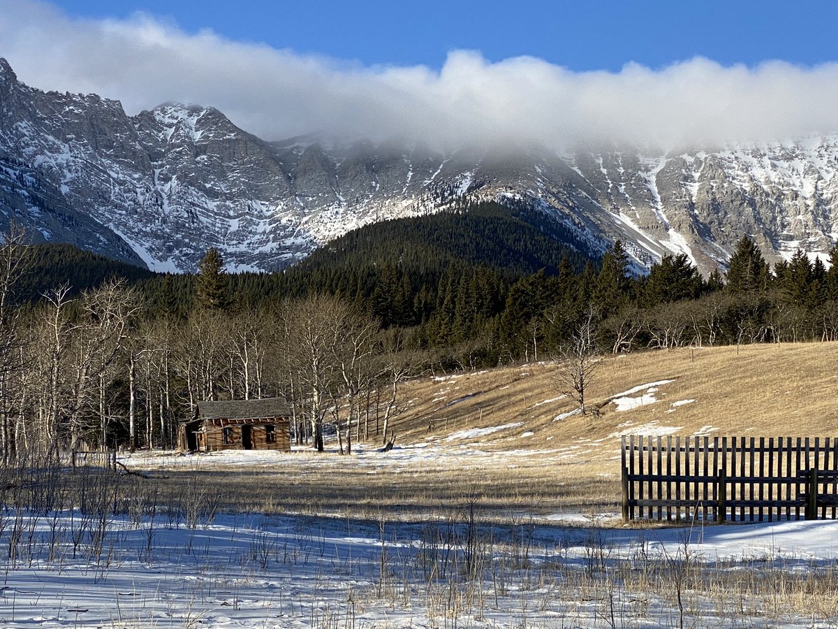 rogermilley's tweet photo. @DonBraid A glimpse of the eastern slope of the #livingstonerange SW Alberta.  Its unique and striking beauty is also something that should be preserved.   Photo taken Jan 23, 2021. @LLG_AB https://t.co/2L1JNZaaun