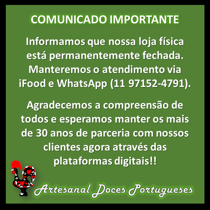 ArtesanalDoces's tweet photo. #Artesanal #docesportugueses #doce #doces #docinhos #doçaria #gourmet #gastronomia #Portugal #docestipicos #PastelDeSantaClara #PastelDeNata #PastelDeBelem #delicia #gostoso #comida #especial #recomendo #recomende #ficaadica #encomenda #encomende #tamojunto #compredopequeno https://t.co/AI9RQ7OeyJ