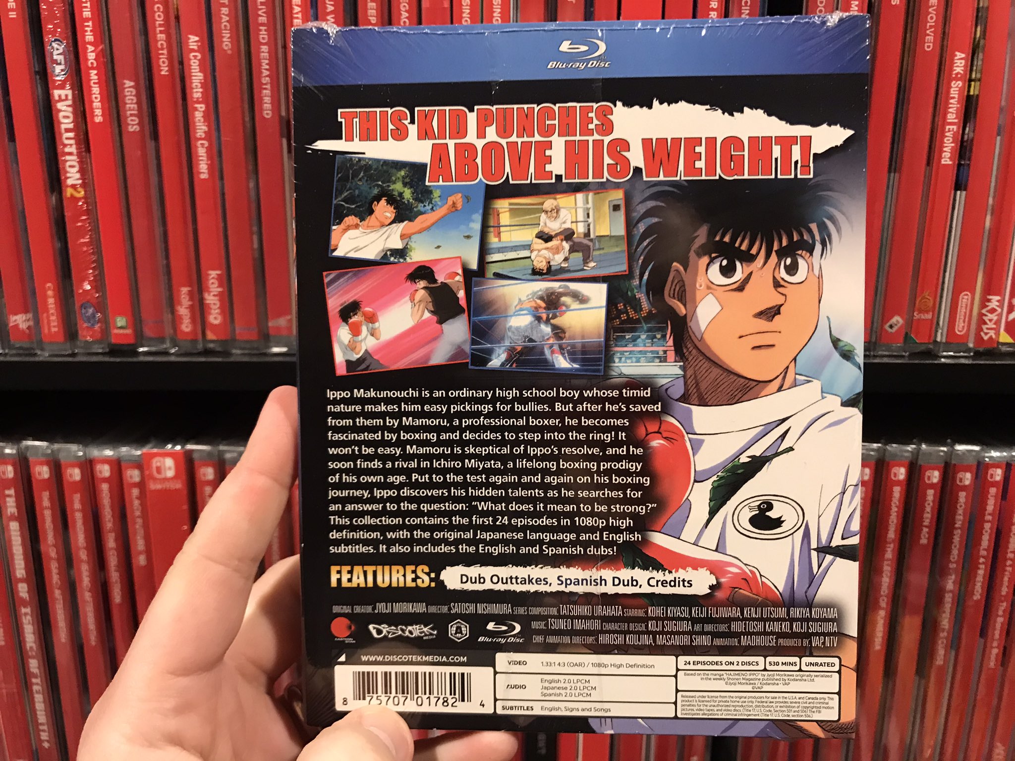 Hajime no Ippo: The Fighting collection 3 / NEW anime on Blu-ray