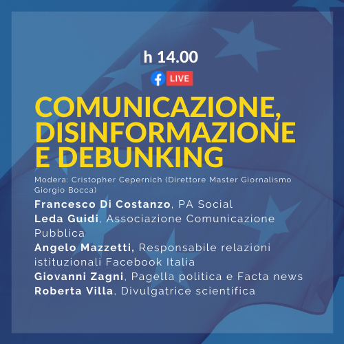 CPP_unito's tweet photo. 📌5 febbraio h9
"Disinformazione ed Emergenza - La comunicazione pubblica alla ricerca di una prospettiva integrata"
Qual è il ruolo dei social network e dei siti che smontano le cosiddette “bufale” in questo periodo di emergenza sanitaria?
👉https://t.co/Sp2IxqaQJr https://t.co/dpTHf0Oljo