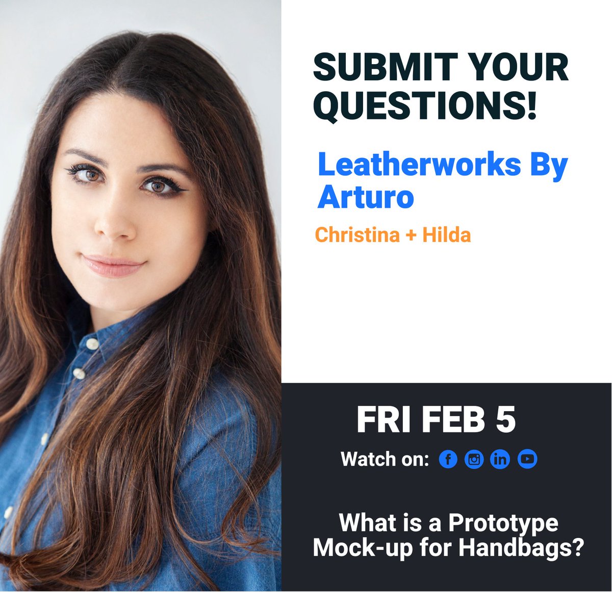 MakersRow's tweet photo. Submit a question about prototyping and producing handbags. Get your answers tomorrow at 4:30 PM EST.
.
.
.
#factory #factorytips #manufacturer #apparelmanufacturing #production #patternmaking #productpackaging #productdesign #industrial #lowmoq #usmade #techpacks https://t.co/NLPGci8BMi