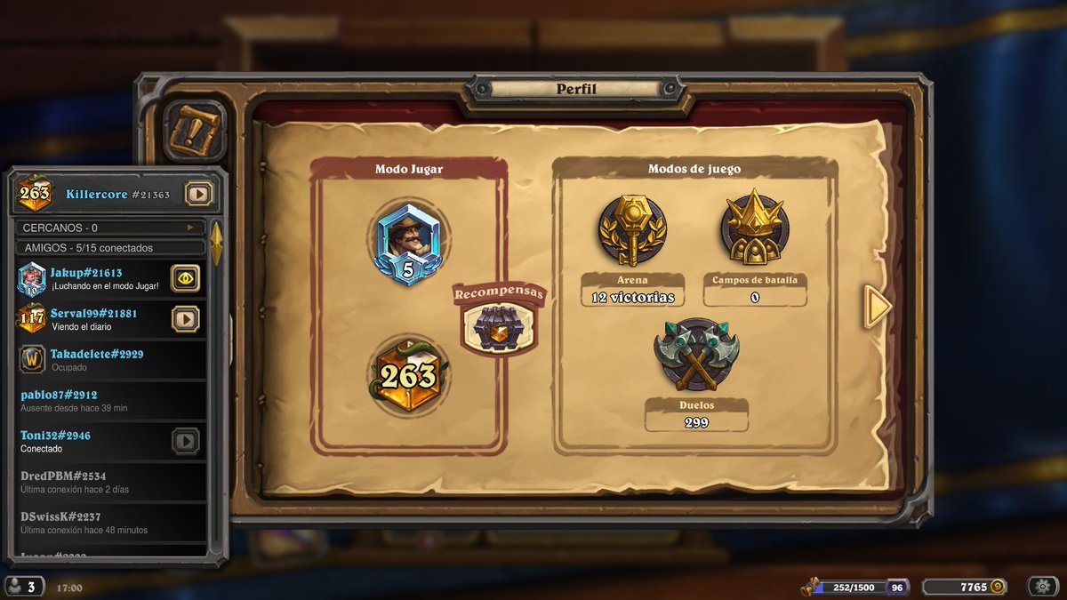 killercorehs's tweet image. Dia 4 / [Wild] Ya en leyenda [Standard] Diamante 5! Vamos a por el doble leyenda! Mañana Stream!