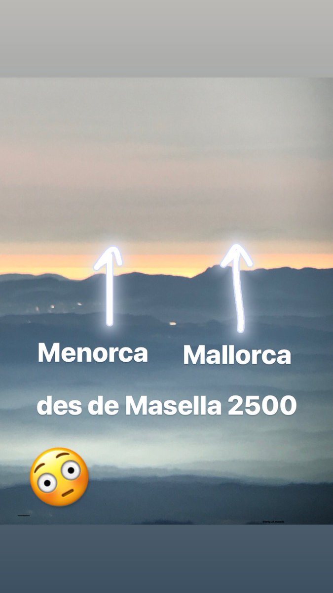 VBoixskier's tweet photo. Ses illes des de la Tosa d’Alp (amb uns prismàtics i un iphone 7 😂)@MeteoPiri @P4Estacions @eltempsTV3 @eloicordomi @TomasMolinaB @MeteoMauri @AEMET_Cat @Oscarmagdalena1 @meteocat @alexmegapc https://t.co/EKhCofaYSV
