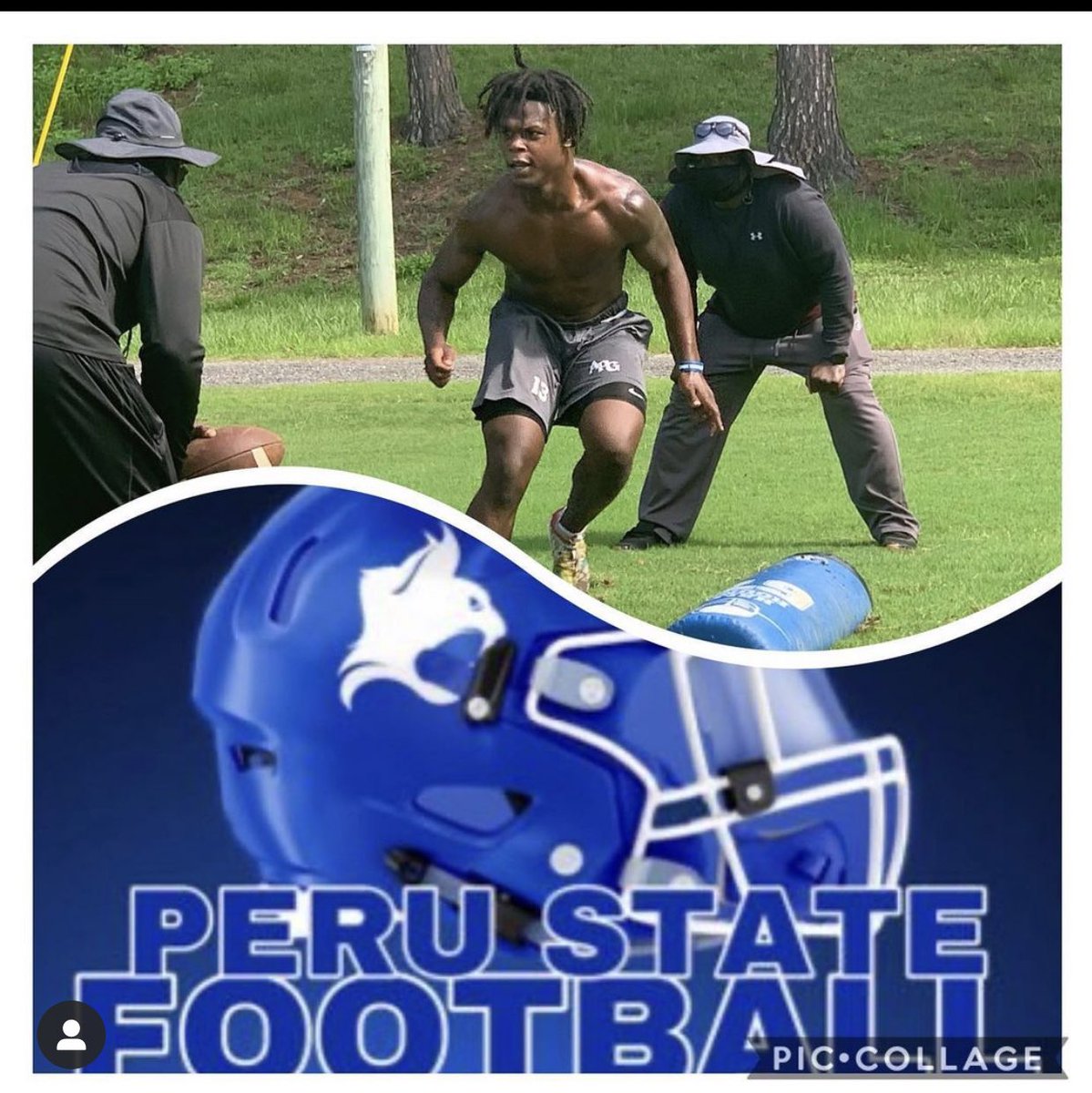 Blessed and honored to receive an offer from Peru state 🙏🏾@GodbyFootball <a href="/pscbobcats/">Peru State Athletics</a> <a href="/PSCFootball/">Peru State Football</a> <a href="/MrEliDubble/">Coach Eli Will</a> @CoachJam_21