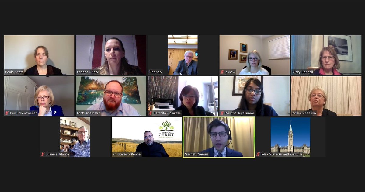 CCSTAconnect's tweet photo. Thank you @GarnettGenuis for hosting our Board to discuss various issues facing #CatholicEd in Canada. It was a wonderful opportunity for us to join in conversation. #cdnpoli https://t.co/yShblwIBYe
