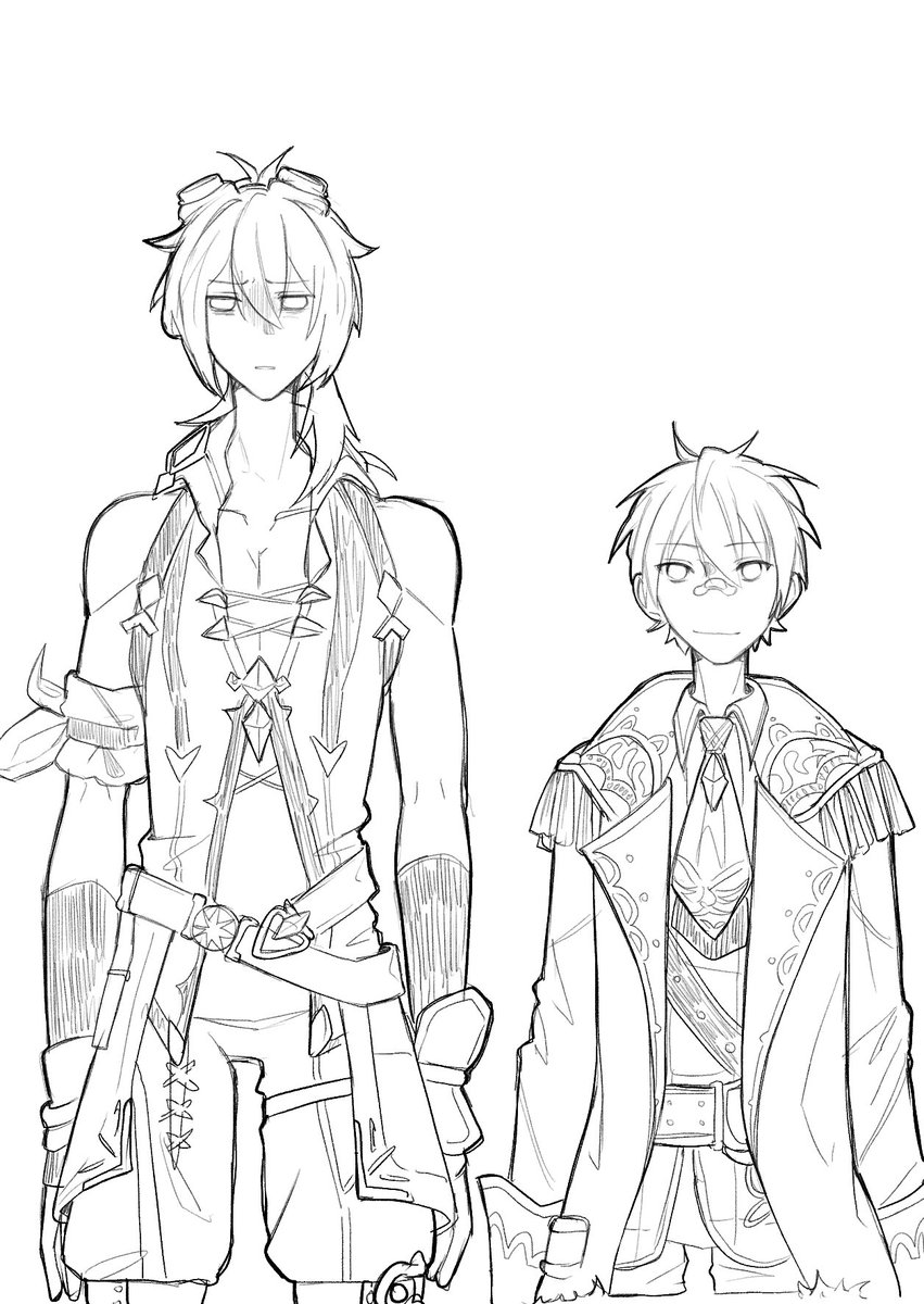 Just my main genshin impact team doing som crossdressing 💅
Help I can't feel my hand, was it worth it 😭✌
#childe #fischl #diluc #benette