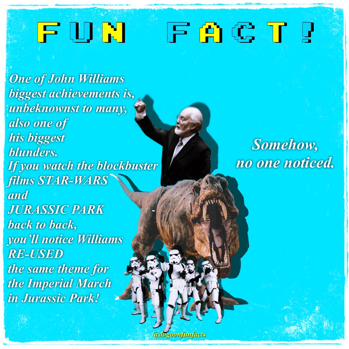 🚨 FUN FACT 🚨 

John Williams was a HACK? A shocking fact from episode 106!