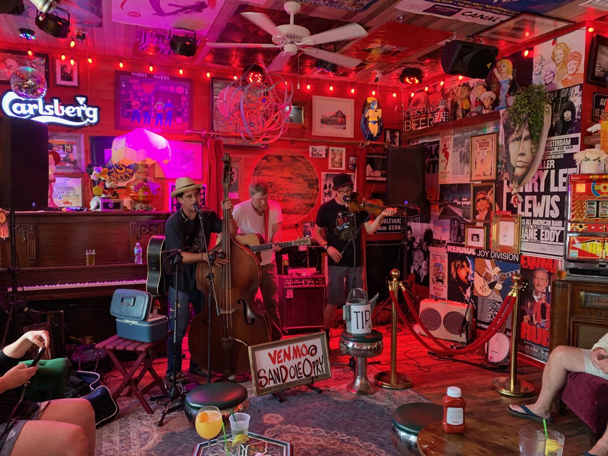 erinoden's tweet photo. The Red Bar's eclectic decor, live music and fabulous menu has made it a magical place for locals and visitors. Annie gives us some background on its history and shares why this restaurant holds so close to her heart in her article below! #TheRedBar https://t.co/akGda156zy https://t.co/Mj8qb3esWz