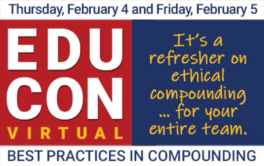 Learn about best practices in Compounding #EDUCON2021  #patientsafety #medicationsafety #compounding #PSOPower