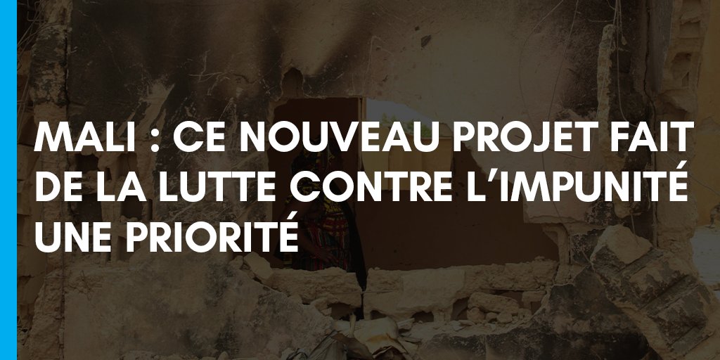 #Mali : En joignant nos efforts à ceux de <a href="/fidh_fr/">FIDH</a> <a href="/AMDHMali/">AMDH Mali</a> <a href="/amnestymali/">Amnesty International Mali</a> nous comptons faire de la lutte contre l'impunité une priorité au pays.

Trop souvent, cette dernière fait la règle. Les victimes ont droit à la justice: asfcanada.ca/medias/nouvell…