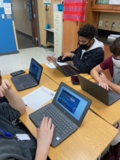 NFHS_TrueNorth's tweet photo. Mrs. Logan's Advanced Bio classes solve the outbreak! These Falcons are collaborating to complete outbreak activities on the CDC website, such as tracking an outbreak source and finding treatments. Engaging and relevant for all students! #trueNorth #educate #commit2equity https://t.co/Zy9MnNqMR6