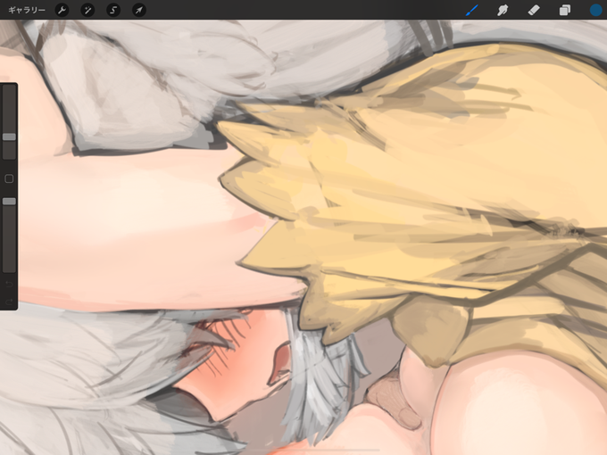 進捗置くテストしたらデカすぎたのでリサイズしました 