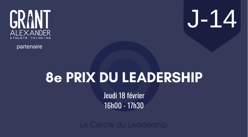 🗓 Evènement ! 
J-14 avant la cérémonie des "Prix du #Leadership" organisé par <a href="/LECDL/">Cercle du Leadership</a> dont nous sommes partenaires. 
Au programme : <a href="/1ElisaMoreno/">Élisabeth Moreno</a>, <a href="/EtienneKlein/">Etienne KLEIN</a> interviendront aux côtés de <a href="/raphaellelaubie/">Raphaelle LAUBIE, PhD</a> le jeudi 18/02 de 16h00 à 17h30. A suivre en direct sur youtube !