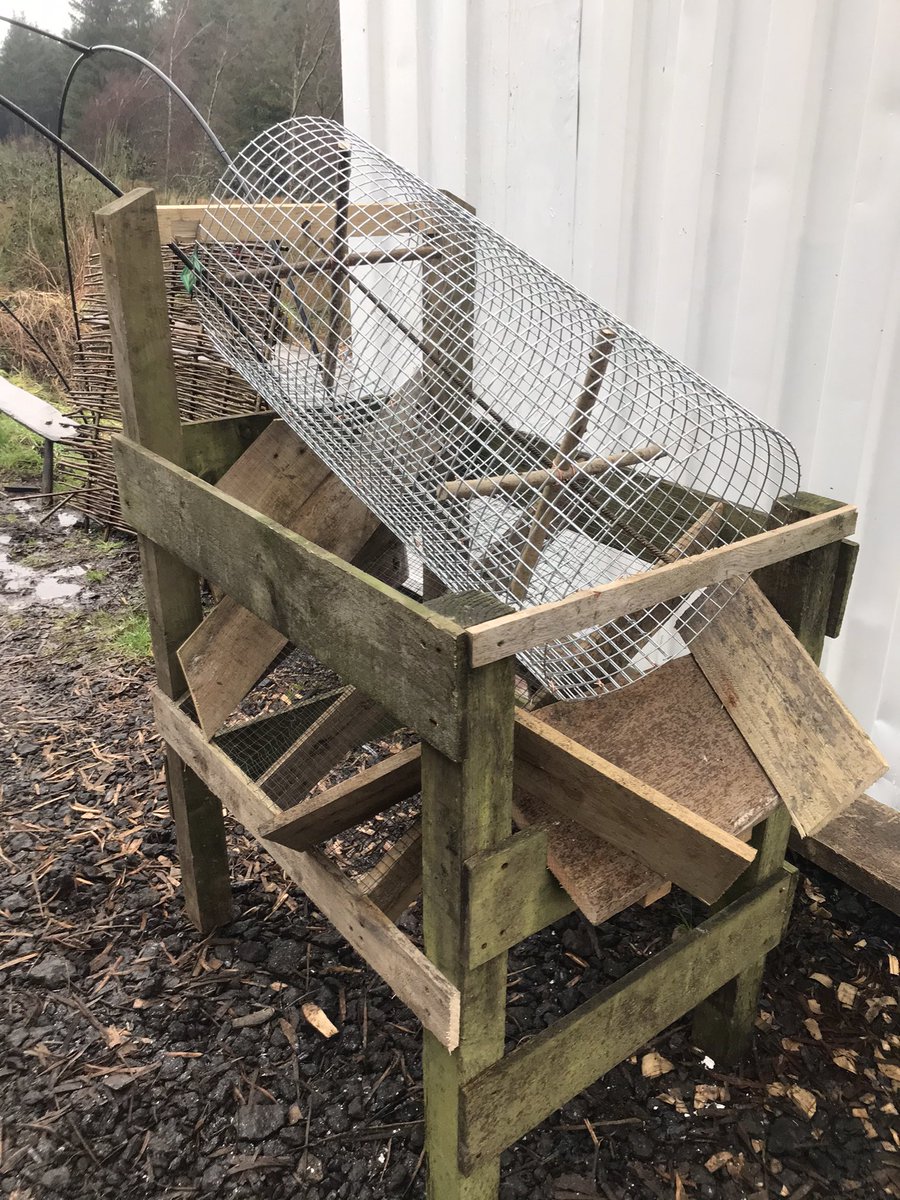 AspirationGreen's tweet photo. Strange contraption time! Making the most of these manky days improving and plotting improvements. What is this and how will it improve something we produce? https://t.co/zxkAkQf0y1