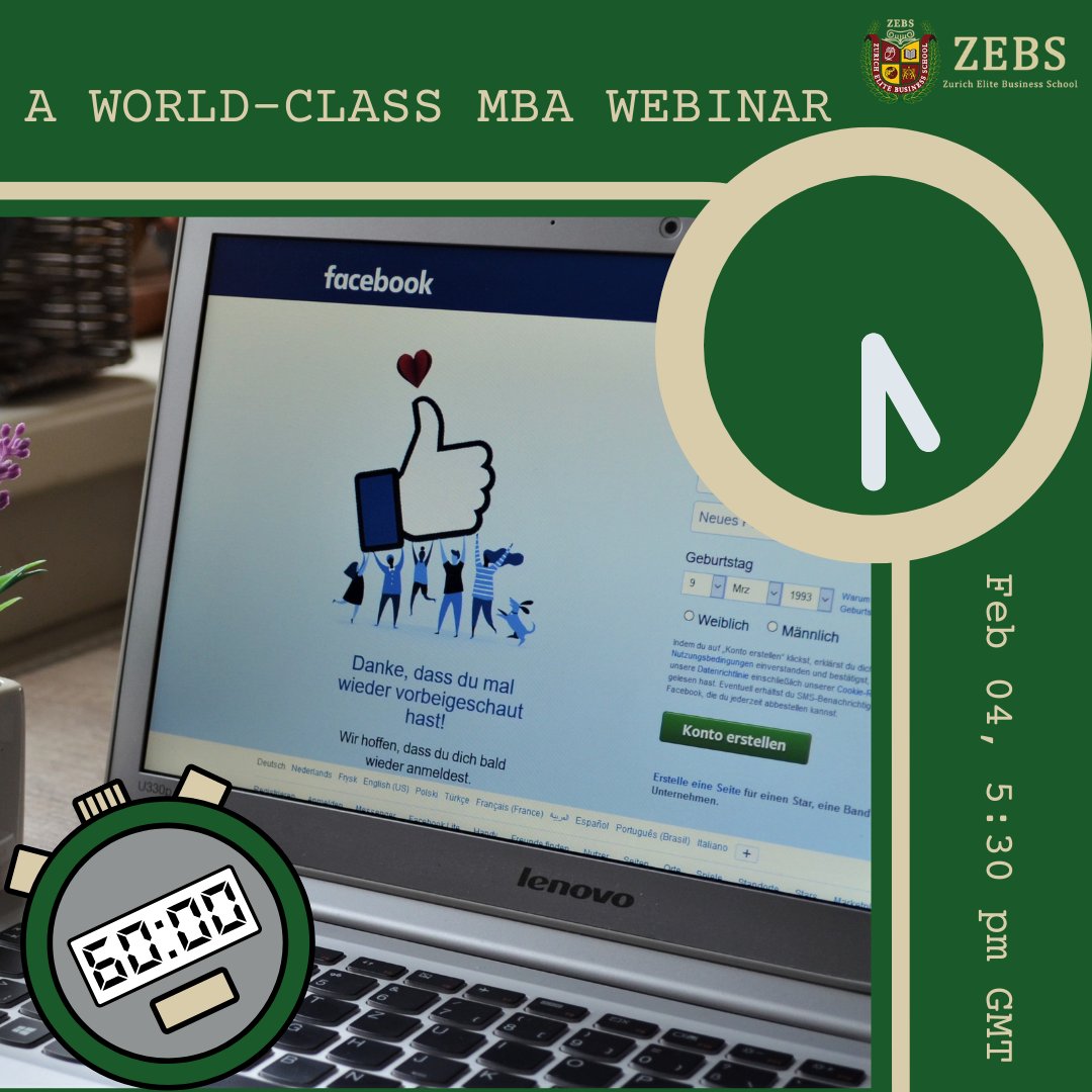 find_admission's tweet photo. β° 60 MINUTES UNTIL THE LIVE WEBINAR! β°
π¨ This is your final warning! π¨ Just 60 minutes left until we go live on FB! https://t.co/tRJPjIqssX
Don't miss out on this world-class MBA webinar! We can't wait to see you there!
#findadmission #freewebinar #zebs #mba #studyabroad https://t.co/jcExB6XHzy