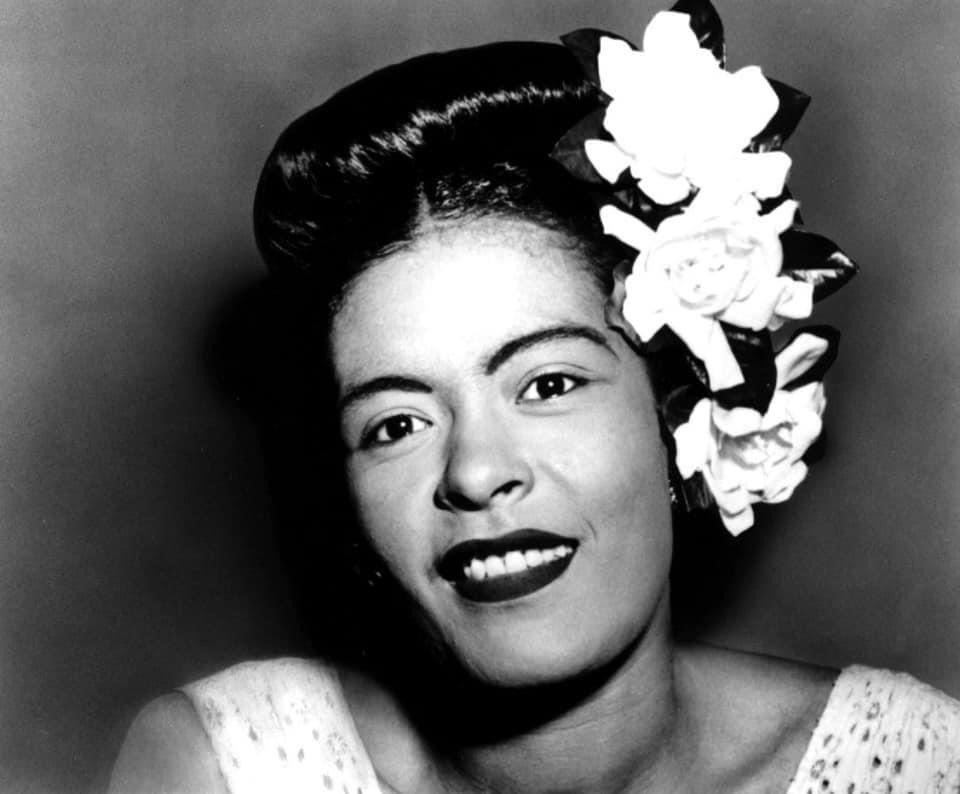 Day 4. Billie Holiday, influential jazz and pop singer.