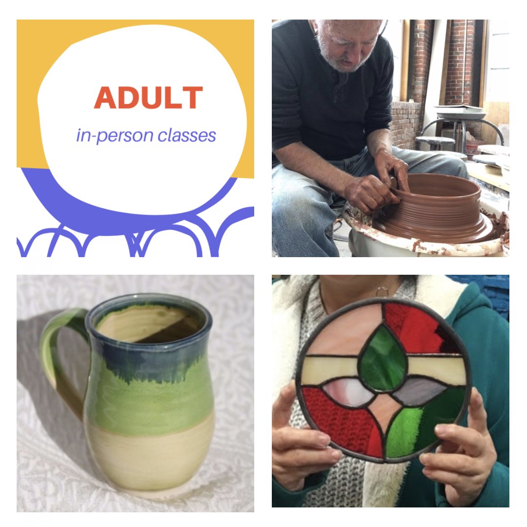 Slow down and join @essexartcenter for a class this Winter. We are holding in-person clay and stained glass classes as well as numerous virtual classes for youth and adults. Enroll today, public.essexartcenter.org/web/allclasses
#inperson #virtuallearning #youth #adult #essexartcenter #LawrenceMA