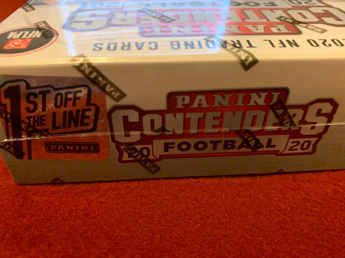 CardPurchaser's tweet photo. Who is ready for the Super Bowl giveaway? 

Winner gets a box of 2020 Panini Conenders Football FOTL 

Follow @CardPurchaser 
Retweet this tweet

Twitter acct created in February 2021 not eligible. US shipping plz. Winner drawn @ 2900 retweets or during Super Bowl whichever 1st. https://t.co/Z1SBjnG6r9