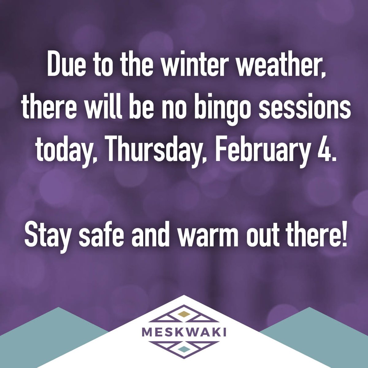 Meskwaki bingo calendar Meskwaki bingo calendar