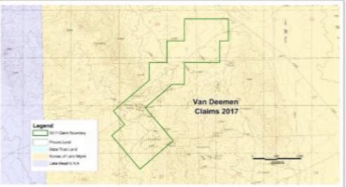  $ILST 2 of 2 The Van Deemen  #gold gold project is in the Black Mountains, which are the “most prolific gold producing range in Arizona having a total past production in excess of 3 million ounces.