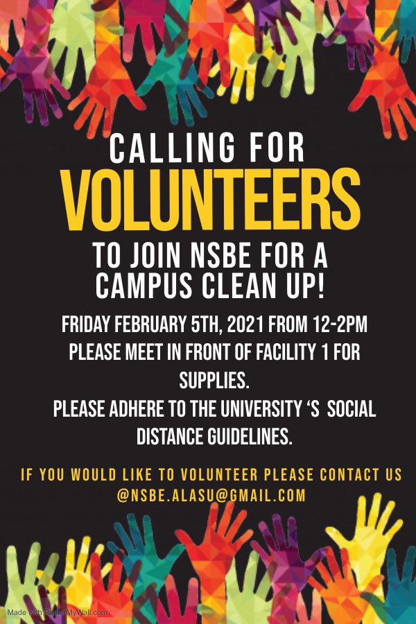 Please join us as we continue to keep our campus clean!!
#myasu