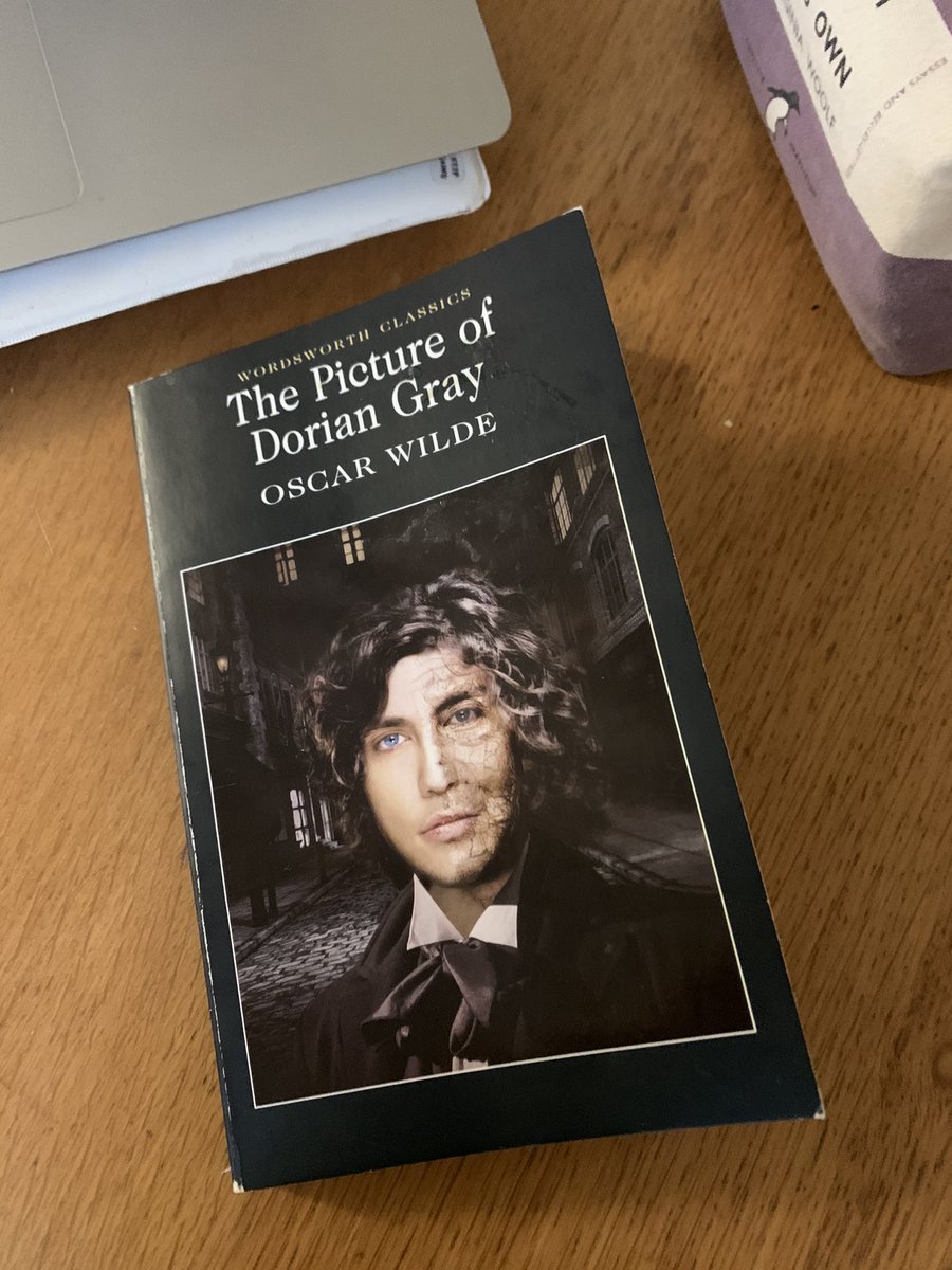 the picture of dorian gray by oscar wildereread for uni, incredible ofc, would always recommend wilde <3