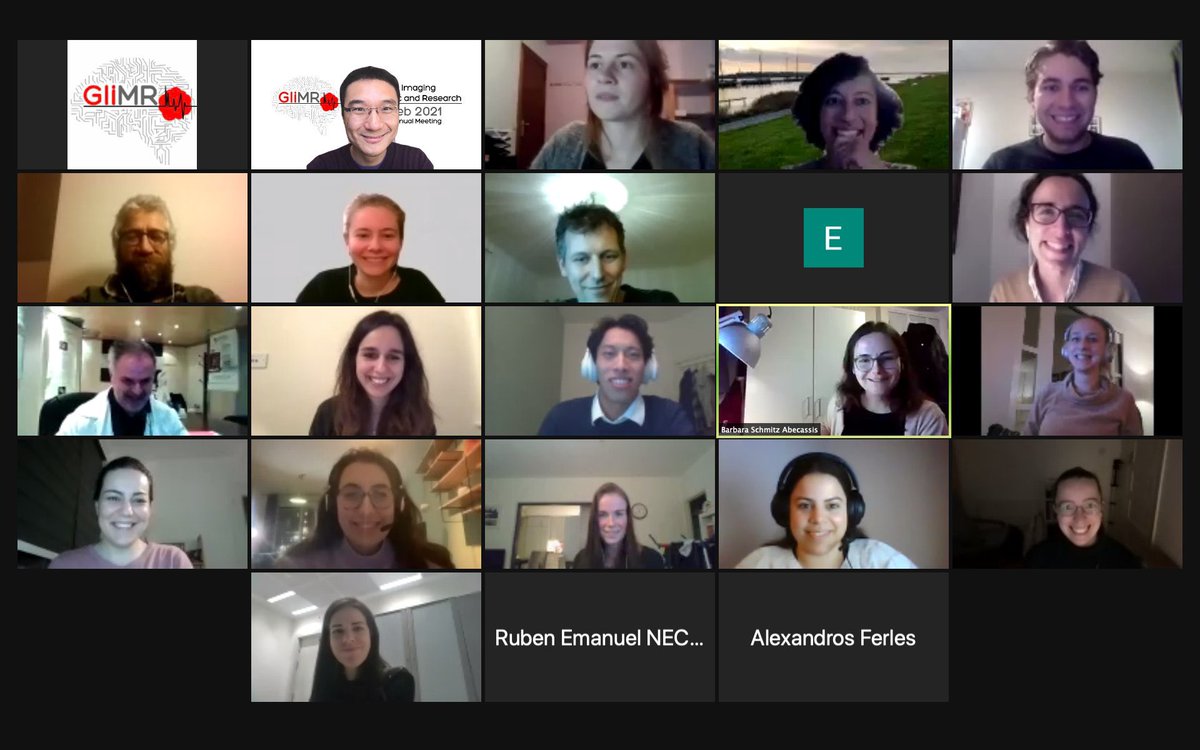 GliMR_ESMRMB's tweet photo. Another day of insightful content and fruitful discussions 🤓Thank you all for joining us. A special thanks to Joana Pinto and Patricia Clément for putting up a super fun virtual treasure hunt! 🗺 #glimr #CA18206 https://t.co/W8qUL5ae80