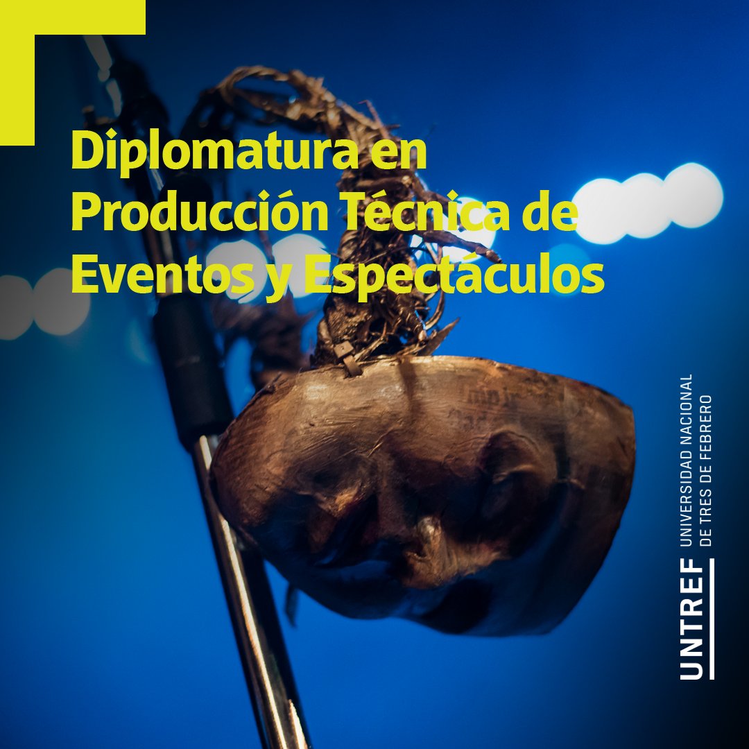 Dip. Producción Técnica de Eventos y Espectáculos tweet media