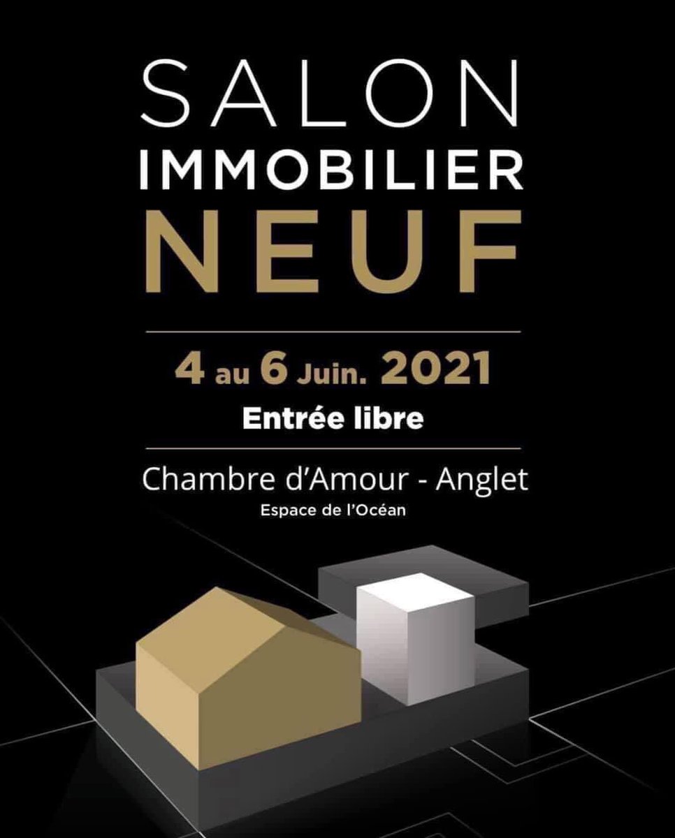 magazine_immo's tweet photo. Bonsoir, 
⚠️ INFO Salon immobilier neuf à Anglet (64) 
Il reste seulement 1 stand ! 
N’attendez plus : https://t.co/WOMTR82BGF https://t.co/FY5RmUHh47