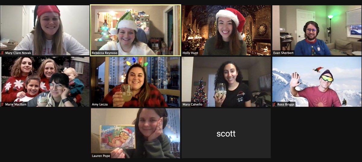 I don't have a ton of pics from this last year, naturally, but here are some highlights with my wonderful team: