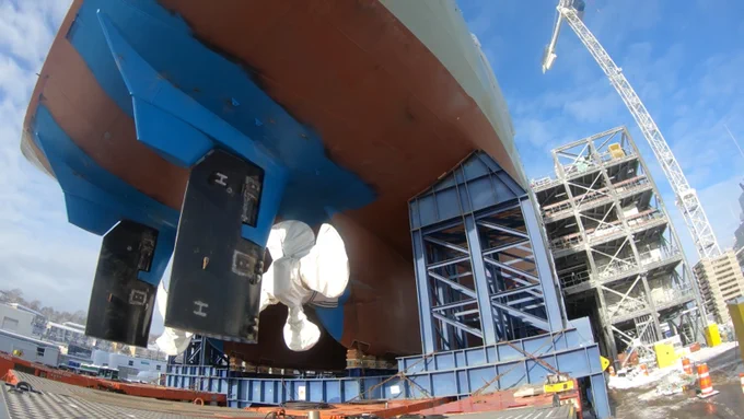 Image from Irving Shipbuilding (@IrvingShipbuild)