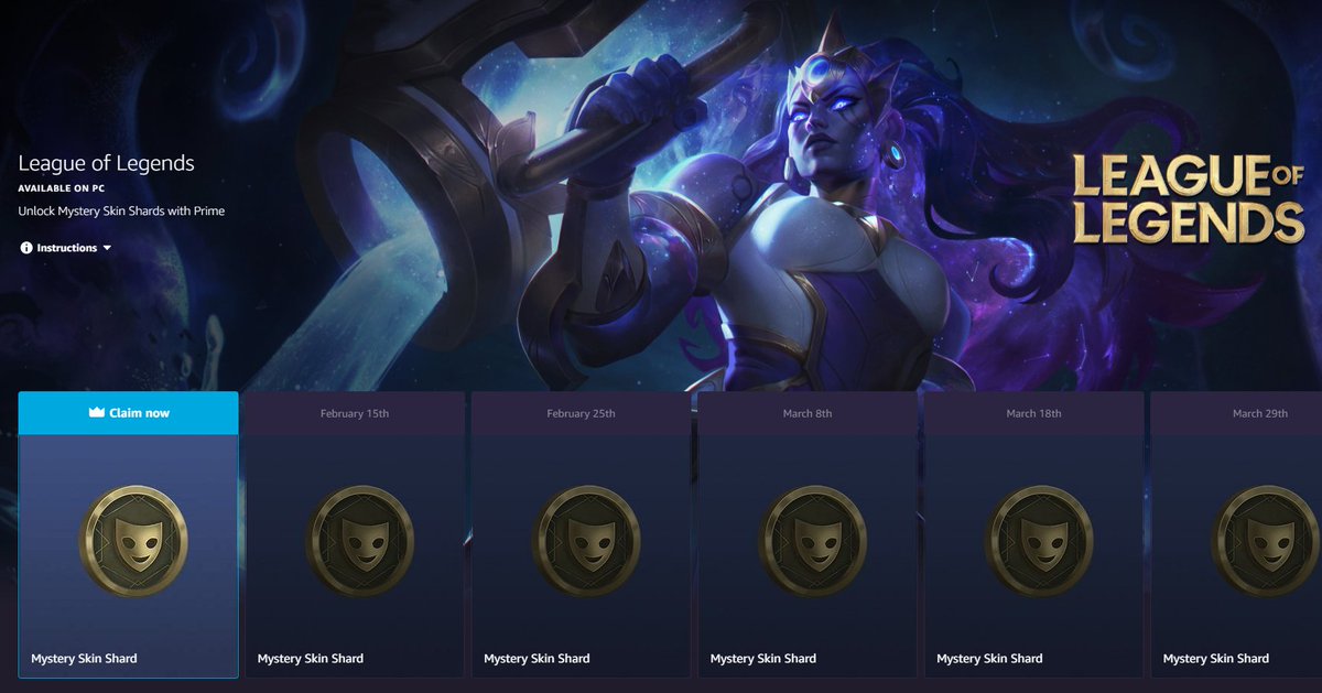 moobeat on X: For PRIME GAMING subscribers - the last in this set of League  of Legends Mystery Skin shards is now up!    / X