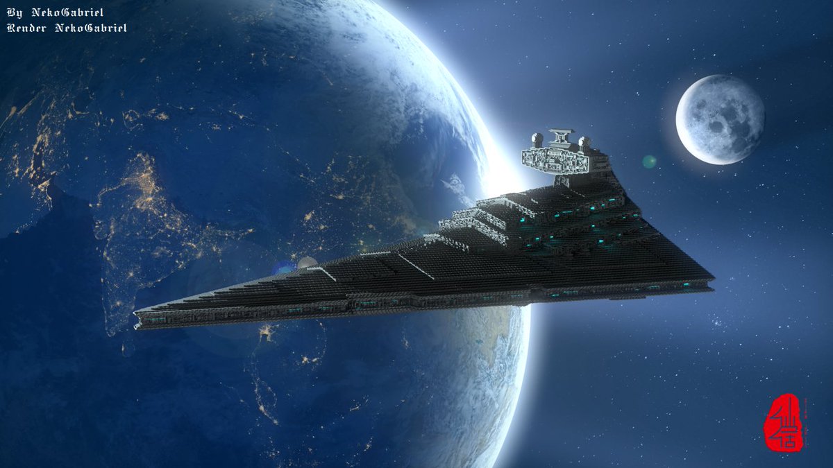 Ghost773748999's tweet image. neko的星舰新渲染，neko的星战项目系列