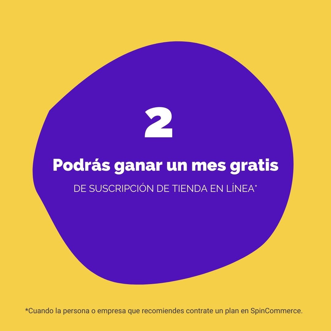 spincommerce's tweet photo. Si eres cliente de SpinCommerce puedes ganar meses gratis de suscripción del plan que tengas contratado de tienda en línea.

Mientras más nos recomiendes, más puedes ganar. Conoce más del Programa de Referencias en el sitio web https://t.co/CTRJgs6IkM #ecommerce #tiendaenlinea https://t.co/BZkkPUPdWa