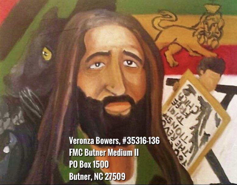 Today is Veronza’s 75th birthday one of our longest held panther political prisoners/prisoner of war he has no business being in prison! Free Our elders! He is a traditional Healer newafrikan77.wordpress.com/2021/02/04/med… 

#freeveronzabowers #freethepanthers #freeveronza
