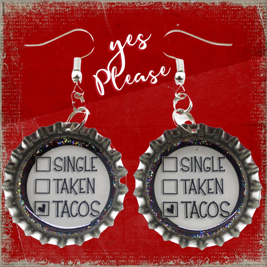 BlueDivaDesigns's tweet photo. Tacos are always a good idea! 🌮
https://t.co/swvDxyXF5W #handmadejewelry #handmadeearrings #kitsch #kitschfashion #freeshipping #earrings #jewelryaddict #earringsoftheday #earswag #giftideas #giftforher #tacos #tacotuesday #tacolover #valentineearrings #valentinesday #valentine https://t.co/vG48wbzNWN