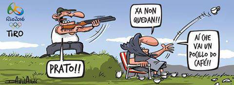 estribiyo's tweet photo. #Humor #Plato @OBichero #Deporte #Taza #Olimpiadas #Tiro #Pocillo #TiroAlPlato https://t.co/Ro6aTpEYX7